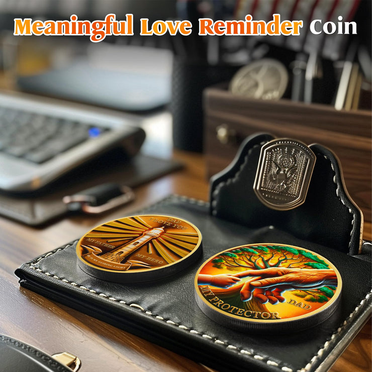 My Protector Dad Challenge Coin