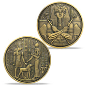 Anubis and Ancient Egyptian Religious Coin