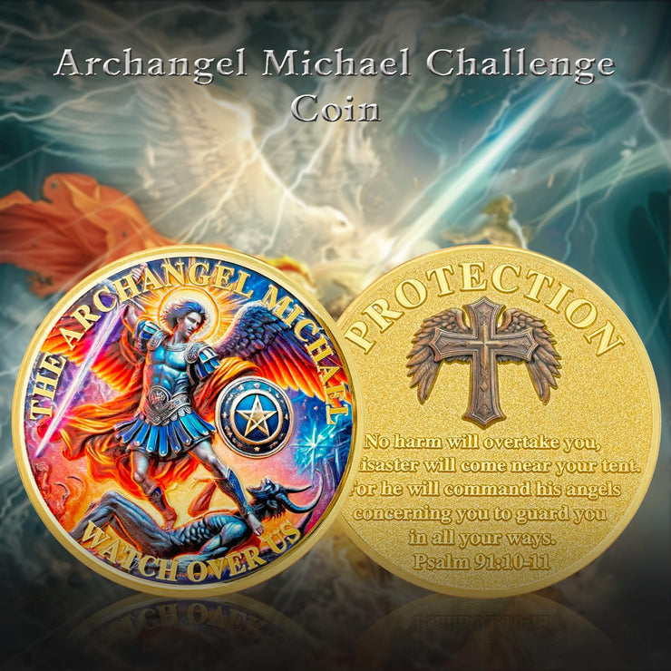 Archangel Michael Police Officers Prayer Coin