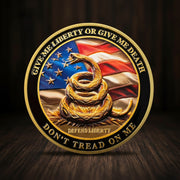 Patriotic Military Challenge Coin