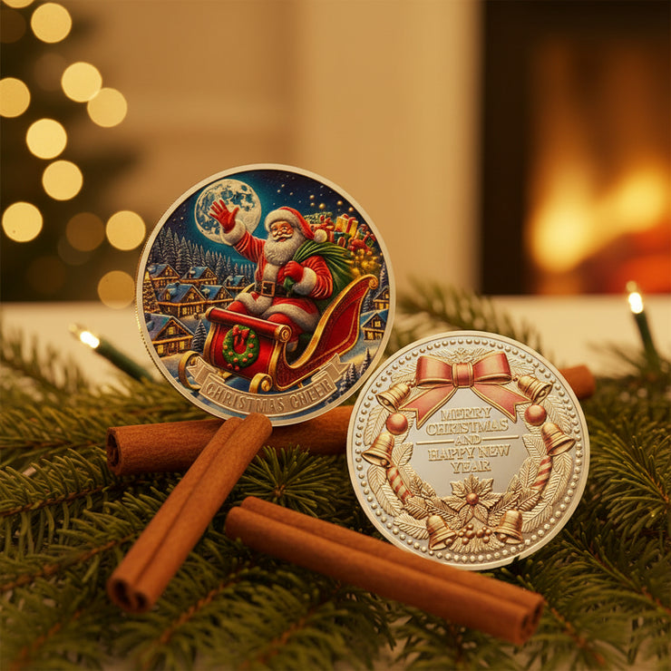 Santa Claus Sleigh Commemorative Coin