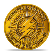 Zeus Challenge Coin King of Olympus Master