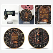 Memento Mori Stoic Skull Coin