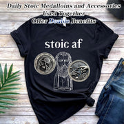 Delicate Novelty Skull Memento Mori Coin