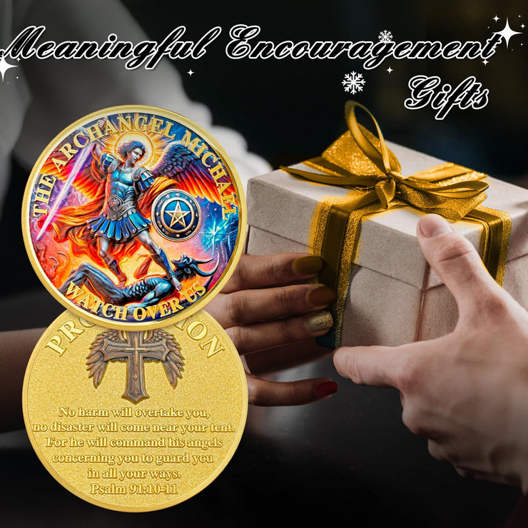 Archangel Michael Police Officers Prayer Coin