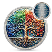 Original Growth Tree of Life Sobriety Coin