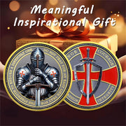 Knights Templar Coin Christian Challenge Coin
