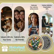 Lily of The Valley Sobriety Coins