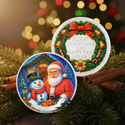 Santa Claus Snowman Christmas Commemorative Coin