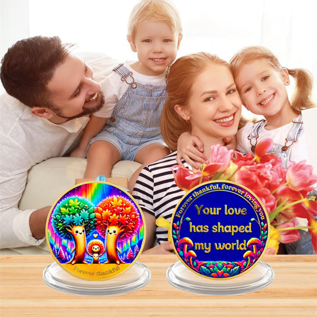 Meaningful Family Keepsake Forever Thankful Coin
