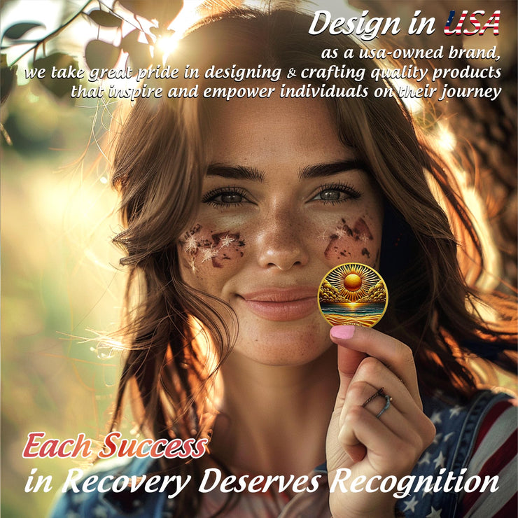 Gold Recovery Sunlight Reborn from Dark Sobriety Coin