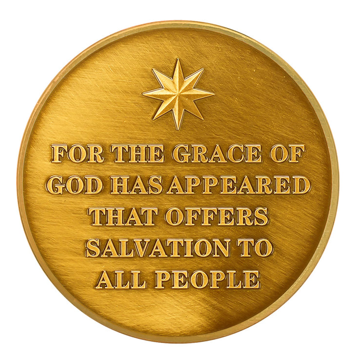 Three Oriental Doctors Prayer Christian Challenge Coin