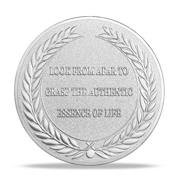 The View from Above Eagle Inspiring Challenge Coin