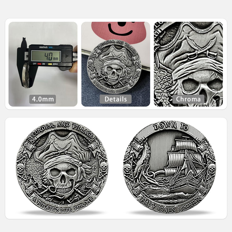 A Pirate's Life Davy Jones' Locker Coin