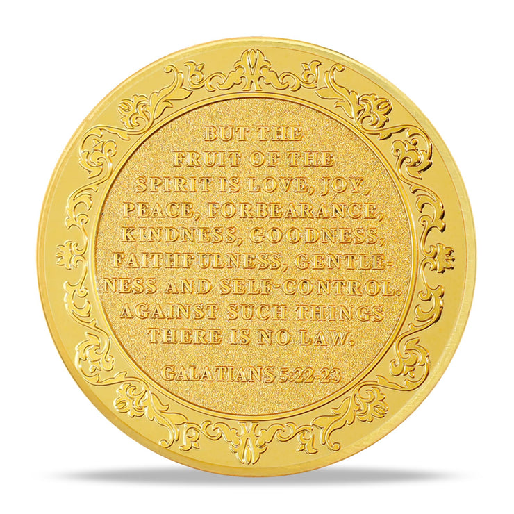Fruit of The Spirit Christian Challenge Coin