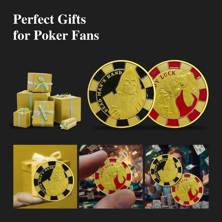 Lady Luck Poker Guard Coin