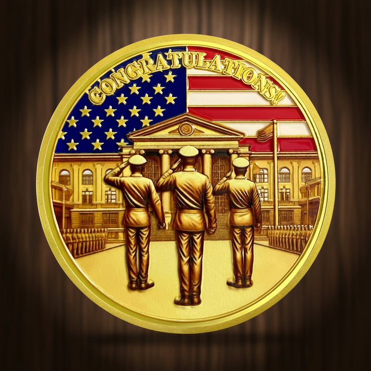 Police Graduation Gifts Coin