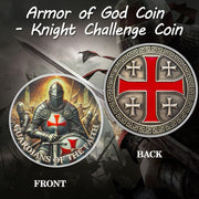 Knights Templar Coin Christian Knight Challenge Coins
