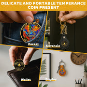 Hot Air Balloon Valley Sobriety Coin