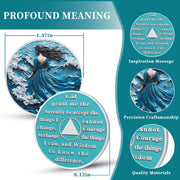Sea Wave Women’s Sobriety Coin