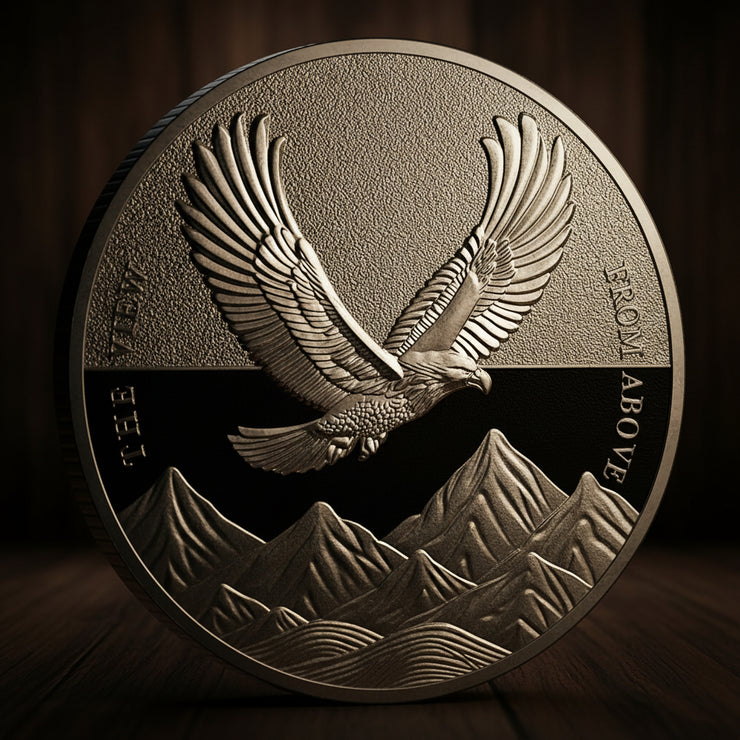 AtSKnSK Artisan Asymmetrical Coin Challenge Coin