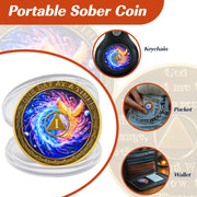 Phoenix Rebirth 1-5 Year Sobriety Coin