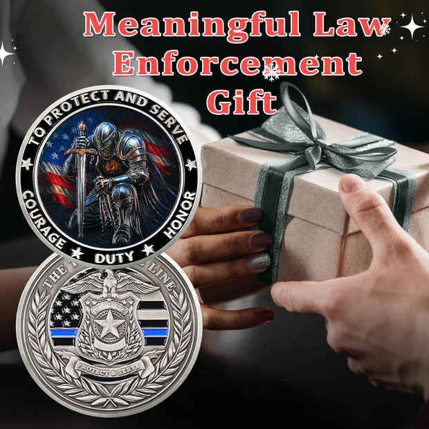 Knight Guardian Challenge Coin