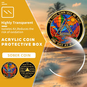 Hot Air Balloon Valley Sobriety Coin
