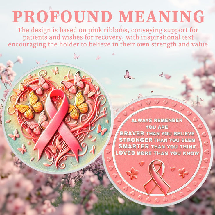 Breast Cancer Survivor Inspirational Recovery Coin
