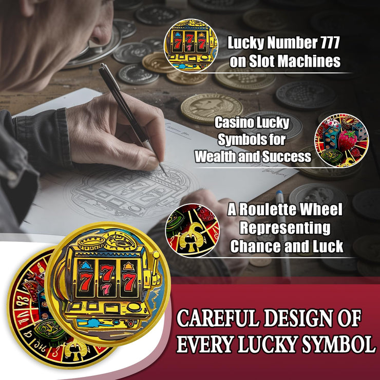 Unique Roulette Casino Lucky Coin