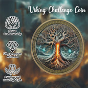 Vikings Yggdrasil Challenge Coin
