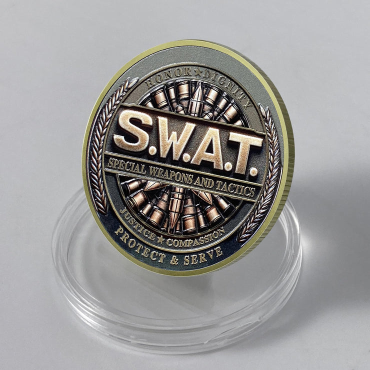 Saint Michael Police Prayer Coin