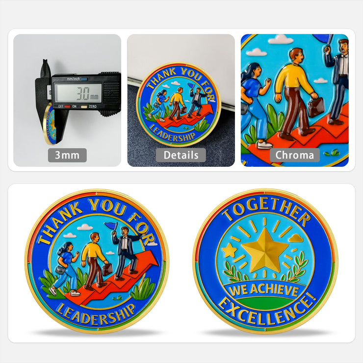 Freemasoner Leadership Challenge Coin