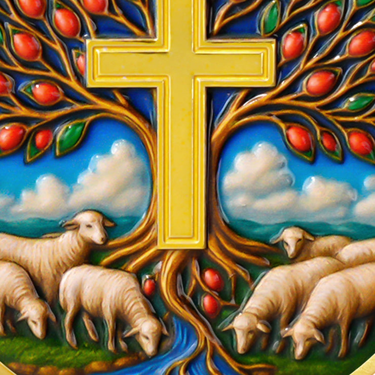 Holy Fruit Tree Religious Coin