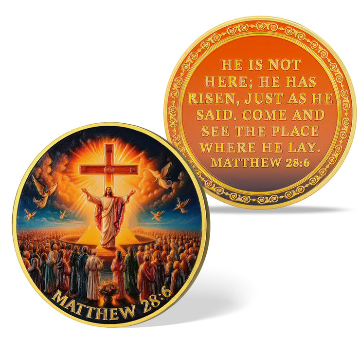 Jesus Religious Challenge Coin