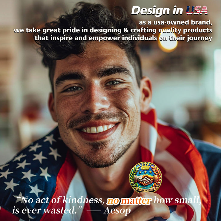 Original Official Good Person Funny Challenge Coin