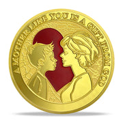 Mother and Son Love Coin I Love You Mom Coin