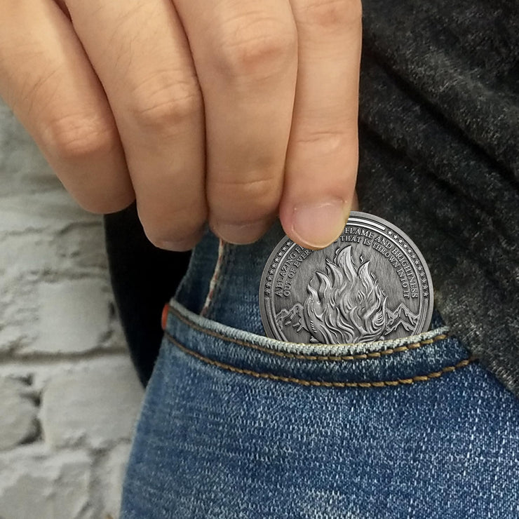 Amor Fati Coin Reminder Token Stoic Challenge Coin