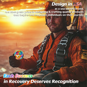 Breaking Limits Skydiving Sport Sobriety Coin