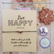 Original Purple Ribbon Domestic Violence Awareness Coin