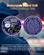 Police Challenge Coin Police Officer 'S Prayer Coins