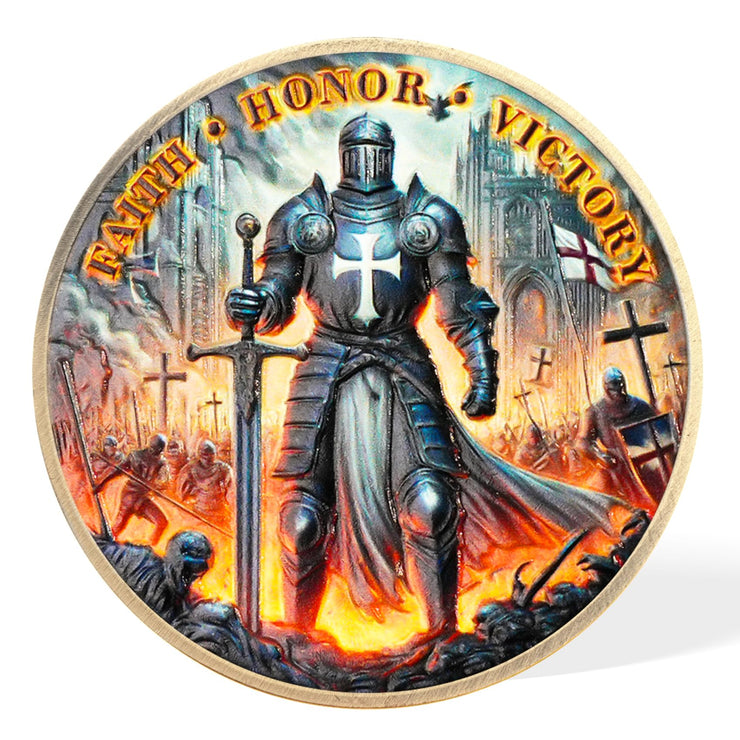 Knights Templar Challenge Coin