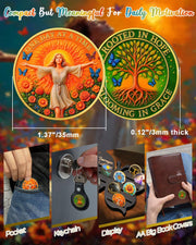 Tree of Life One Day at A Time Sobriety Coin