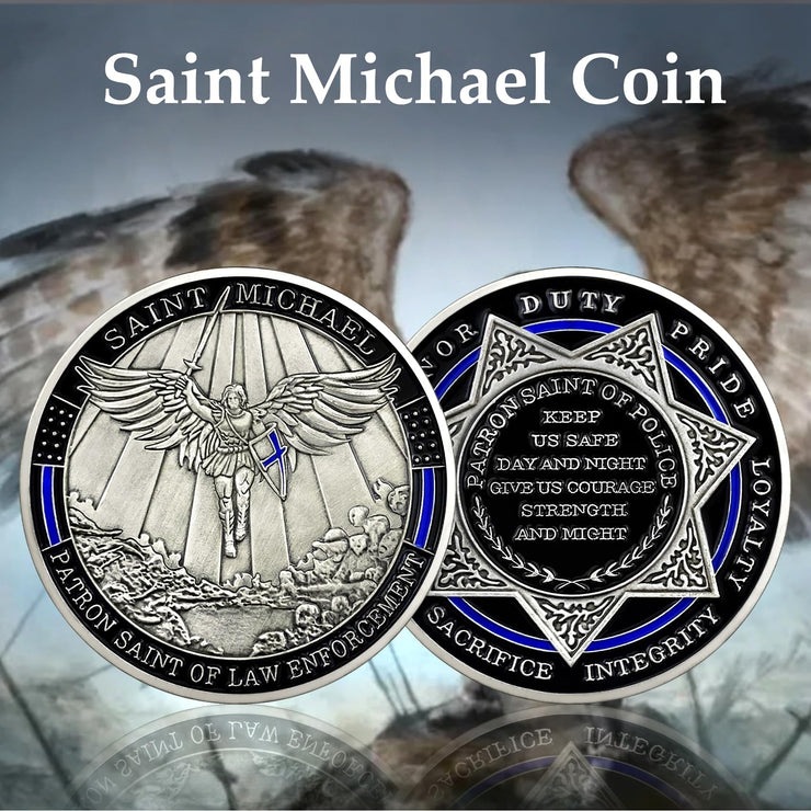 St Michael Police Challenge Coin
