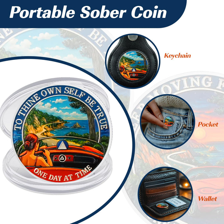 Coastal Drive Sobriety Coin