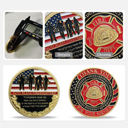 Firefighter Challenge Coin Thank You for Your Service