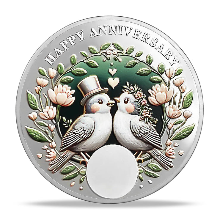Loving Swallows Anniversary Coin