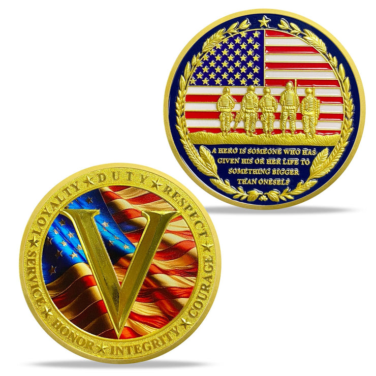 Thank You for Your Service Military Challenge Coin