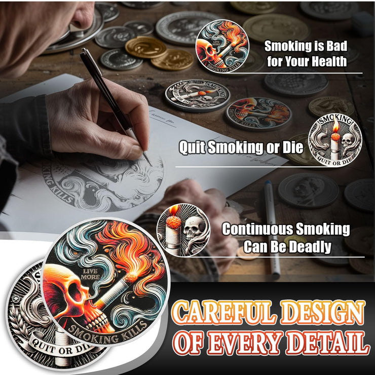 Quit Smoking Recovery Sobriety Coin