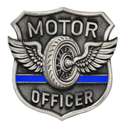 Unique Shape Motorcycle Police Challenge Coin